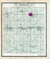 Marion Township, Carthagenia, Sebastian, Chickasaw, Marysville, Maria Stein, Rose Garden, St. John's, Steineman, Mercer County 1900